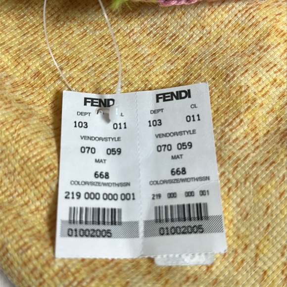 FENDI Knit Floral baguette - Picture 11 of 11